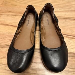 Lucky Brand Emmie Ballet Leather Flats